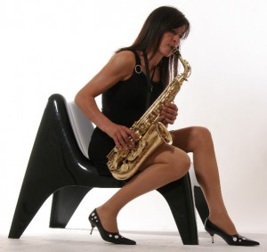 Woman Sax