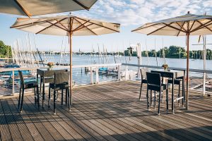 schönste Terrasse mit Alster
