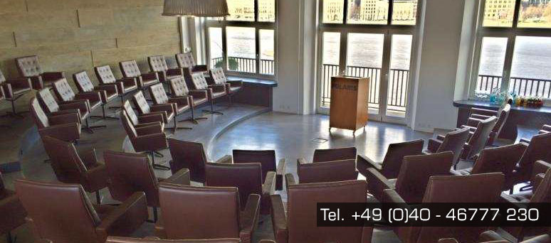 Saal, Küchenwerkstatt und Penthouse