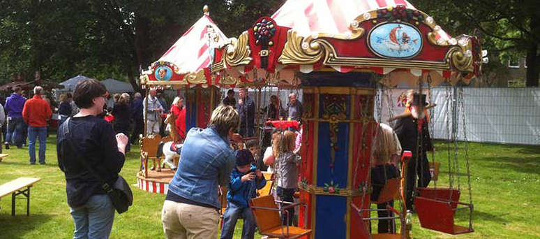 Nostalgischer Jahrmarkt